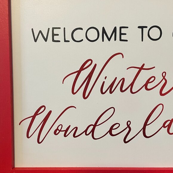 5 for $20: Target Christmas/Holiday wall decor sign - Picture 2 of 7